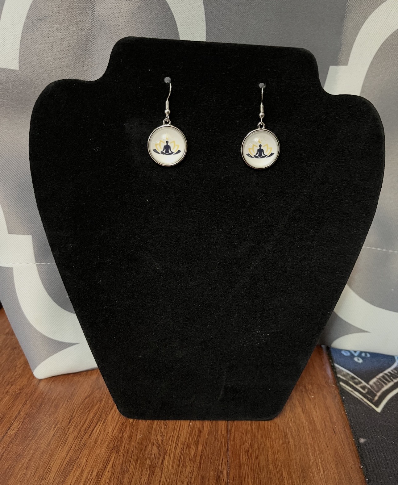 Inner Peace Lotus Earrings